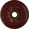 Ekena Millwork Palmetto Ceiling Medallion (Canopies up to 5"), 20 7/8"OD x 3 5/8"ID x 1 5/8"P, Brushed Mahogany CM20PMBMF - alternate 1